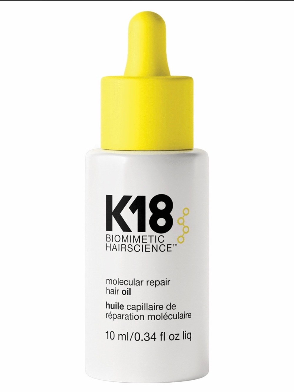 K18 Molecular Repair Hair Oil with Yellow Dropper - Kids Hair Care